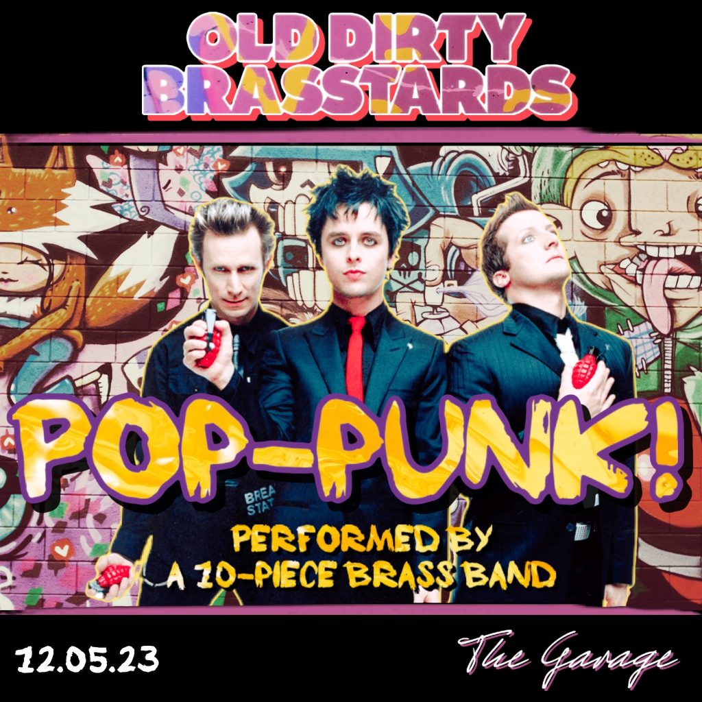 Old Dirty Brasstards Pop Punk Poster