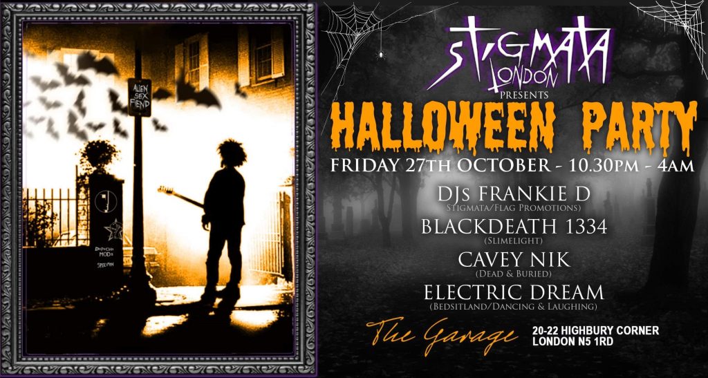 Club Stigmata Halloween Party Poster