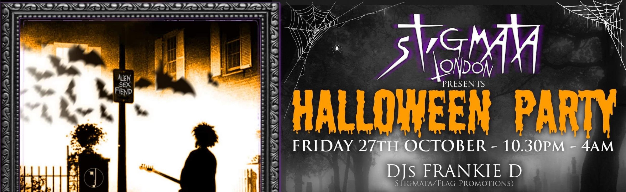 Club Stigmata Halloween Party Poster