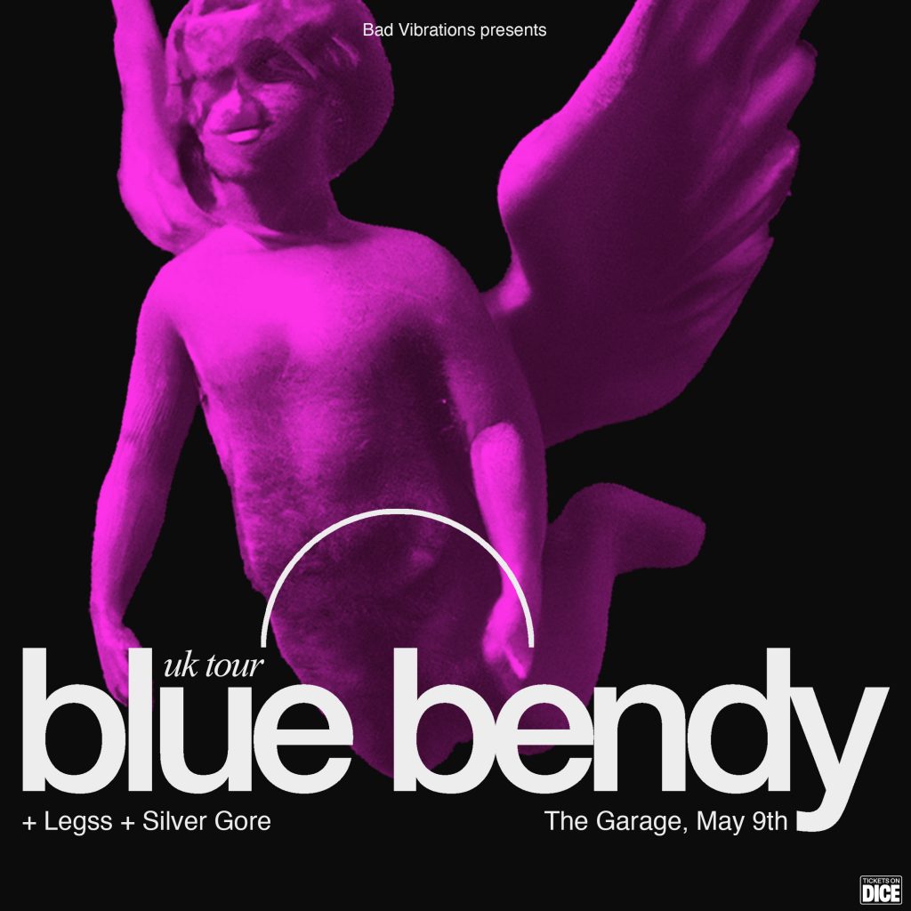 BLUE BENDY POSTER